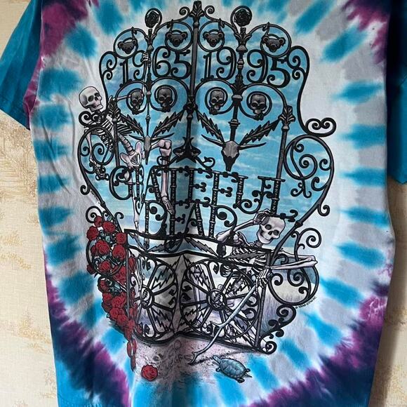 Liquid Blue Grateful Dead 30 Years T-Shirt 19.5x26” - Picture 5 of 7